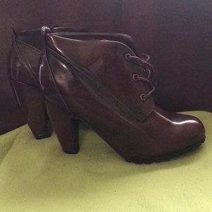Burgundy Booties